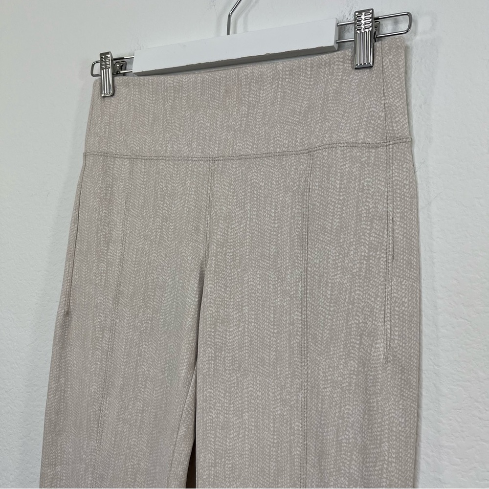 Athleta Delaney‎ Straight leg Pant Braiden Creme size S/P - Picture 3 of 11